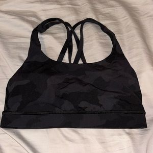 Camo energy bra Lululemon